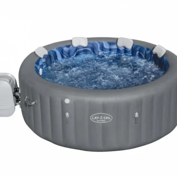 Santorini Lay Z Spa Hydrojet Pro Vrtna Jacuzzi Kada Bestway 7 Sjedala + Pumpa + Led + 5 Jastuka 2