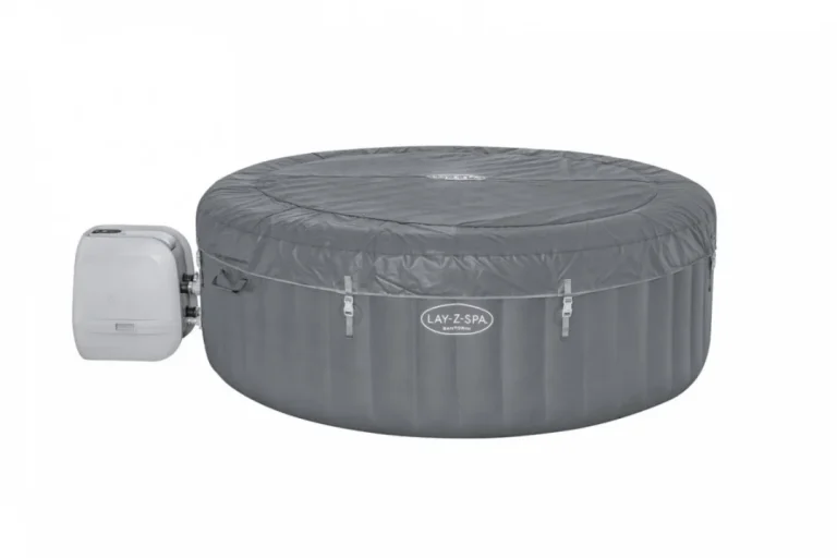 Santorini Lay Z Spa Hydrojet Pro Vrtna Jacuzzi Kada Bestway 7 Sjedala + Pumpa + Led + 5 Jastuka 3