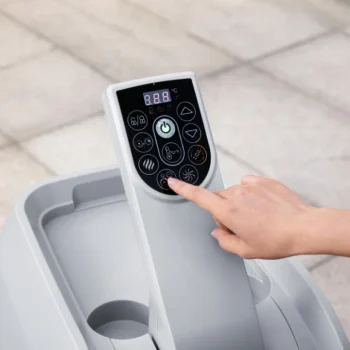 Santorini Lay Z Spa Hydrojet Pro Vrtna Jacuzzi Kada Bestway 7 Sjedala + Pumpa + Led + 5 Jastuka 6