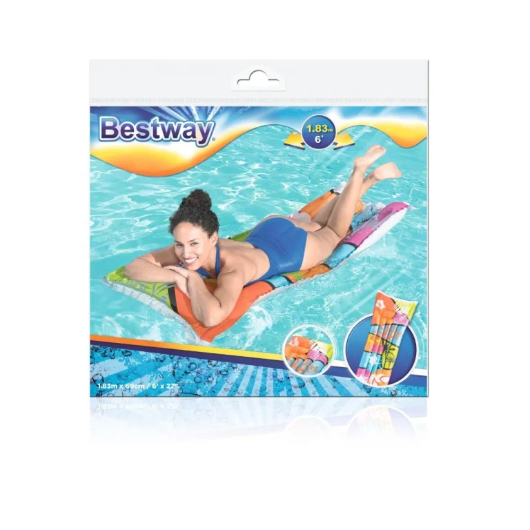 Šareni Madrac Za Plažu Boje Sreće 183 X 69 Cm Bestwa, Višebojan 10