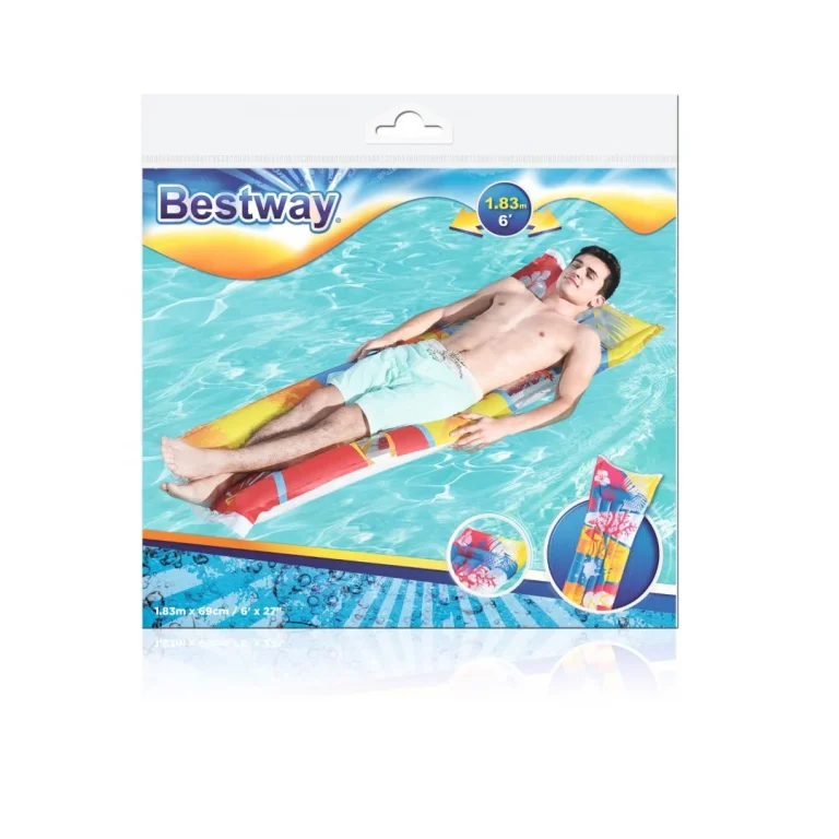 Šareni Madrac Za Plažu Boje Sreće 183 X 69 Cm Bestwa, Višebojan 12
