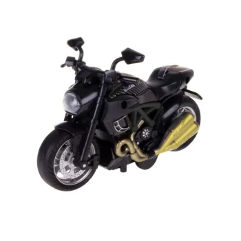 Sastavljanje Motocikla Od Metalnih Vijaka 1:14 Diy Elementi Od Crno Zlatnog Metala 2