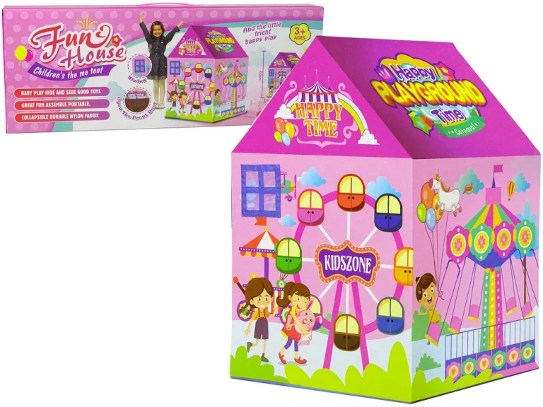 Šator Funfair House Za Djecu, Ružičasti 1
