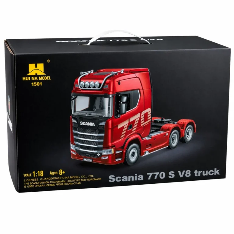 Scania Huina 1501 Kamion Na Daljinsko Upravljanje, Crveni, 1:18 8