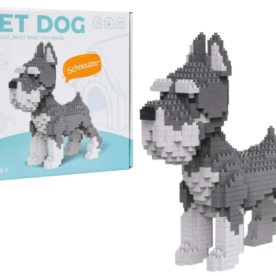 Schnauzer Set Građevinskih Blokova 800 Dijelova 14+ 1