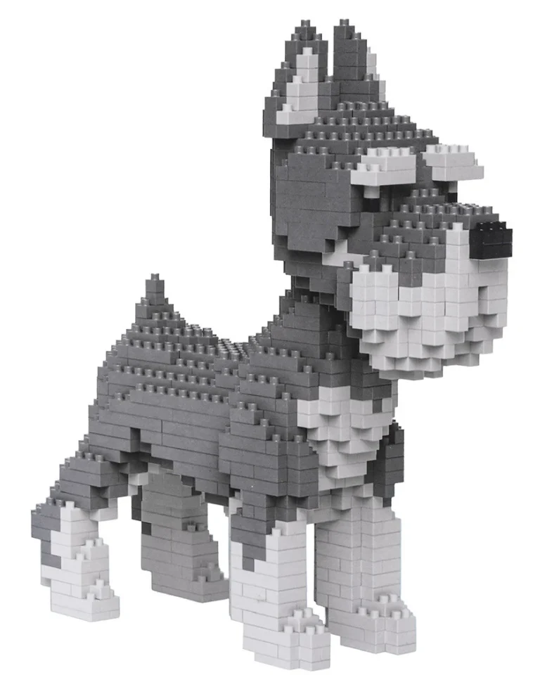 Schnauzer Set Građevinskih Blokova 800 Dijelova 14+ 3