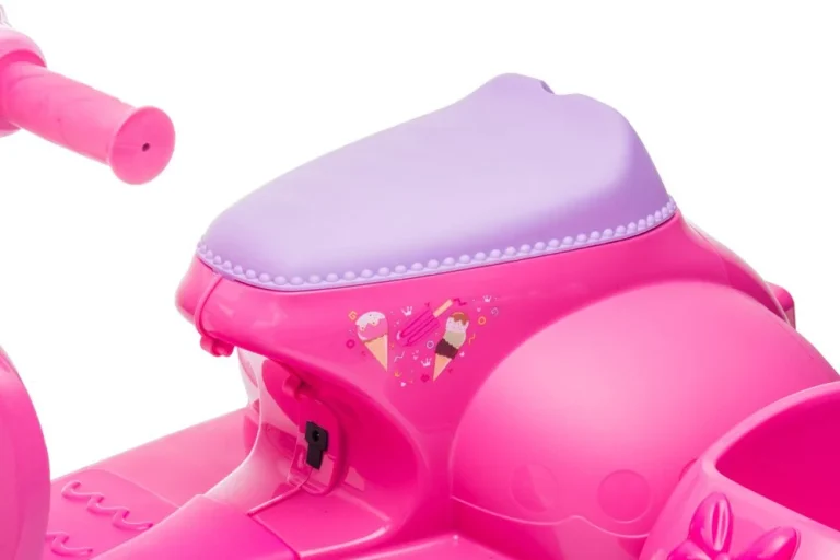 Scooter Ice Cream Shop Tricikl Jt5258 Roza Auto Na Akumulator 13