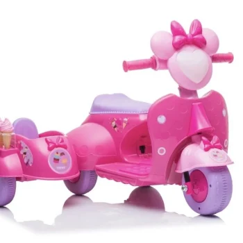 Scooter Ice Cream Shop Tricikl Jt5258 Roza Auto Na Akumulator 16
