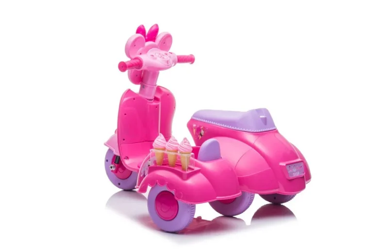 Scooter Ice Cream Shop Tricikl Jt5258 Roza Auto Na Akumulator 4