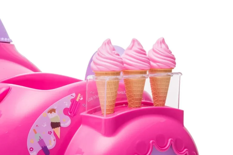Scooter Ice Cream Shop Tricikl Jt5258 Roza Auto Na Akumulator 7