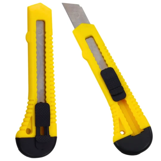 Segmentni Nož Za Kartonski Papir žuti 13 Segmenata 20 Mm 1