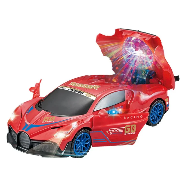Senzor Prepreka Za Sportski Automobil Led Kugla Rotacija Od 360° Zvuče Crveno 3