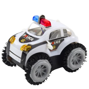 Senzor Prepreke Pri Prevrtanju Policijskog Automobila, 360° Svjetla, Zvukovi, Bijela Svjetla 2
