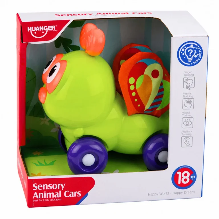 Senzorna Igračka Auto Pčela Zelena 6