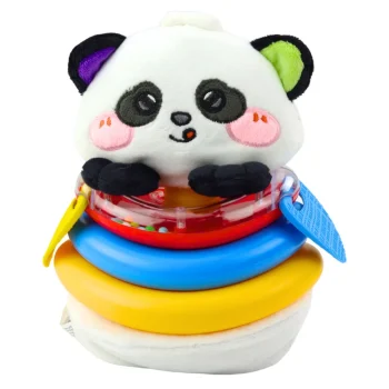 Senzorna Njihalica Panda S Prstenovima Zvečka I Glodalica 2