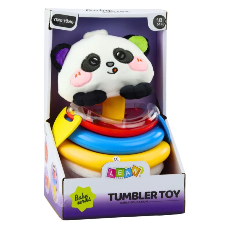 Senzorna Njihalica Panda S Prstenovima Zvečka I Glodalica 3