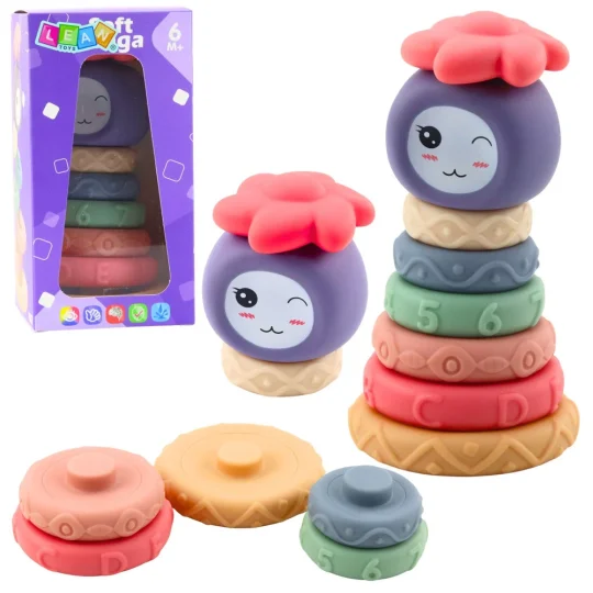 Senzorna Piramida Mekih Blokova šarena 8 Kom 1