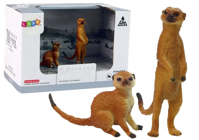 Set 2 Figurice Surikate Životinje Svijeta 1