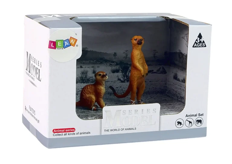 Set 2 Figurice Surikate Životinje Svijeta 3