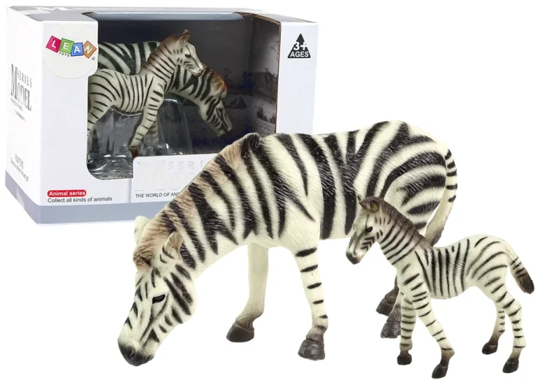 Set 2 Figurice Zebre S Mladuncem Životinje Svijeta 1