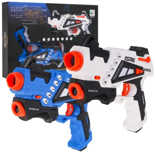 Set 2 Laserska Pištolja S Elektroničkim Zaslonom 3+ 1