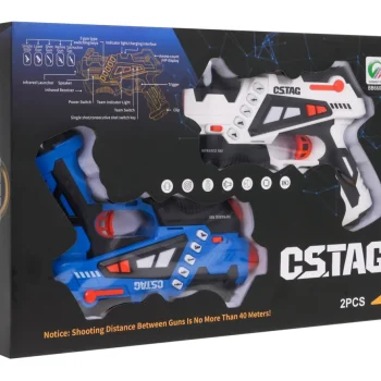 Set 2 Laserska Pištolja S Elektroničkim Zaslonom 3+ 12