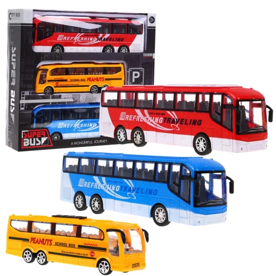 Set 3 Autobusa Za Djecu 3+ 1