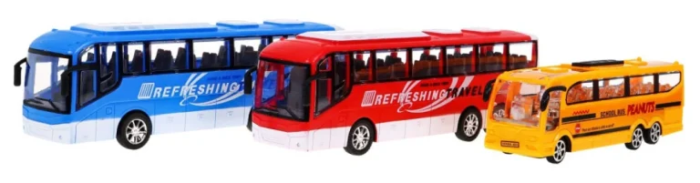 Set 3 Autobusa Za Djecu 3+ 2
