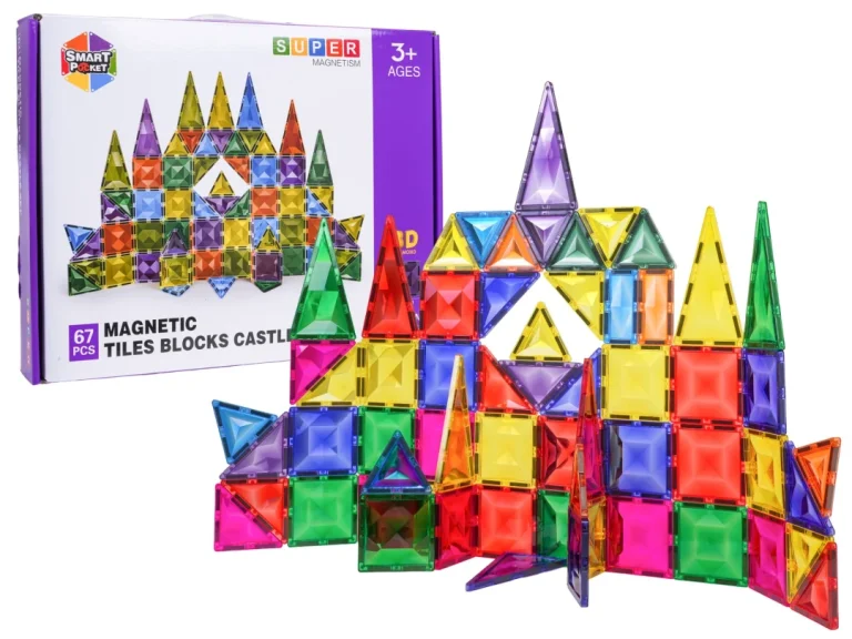Set 3d Magnetskih Blokova, 67 Dijelova 1
