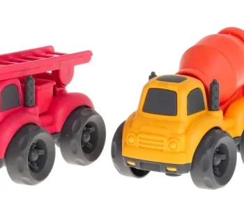Set 4 Bioplastična Vozila 18m+ 2