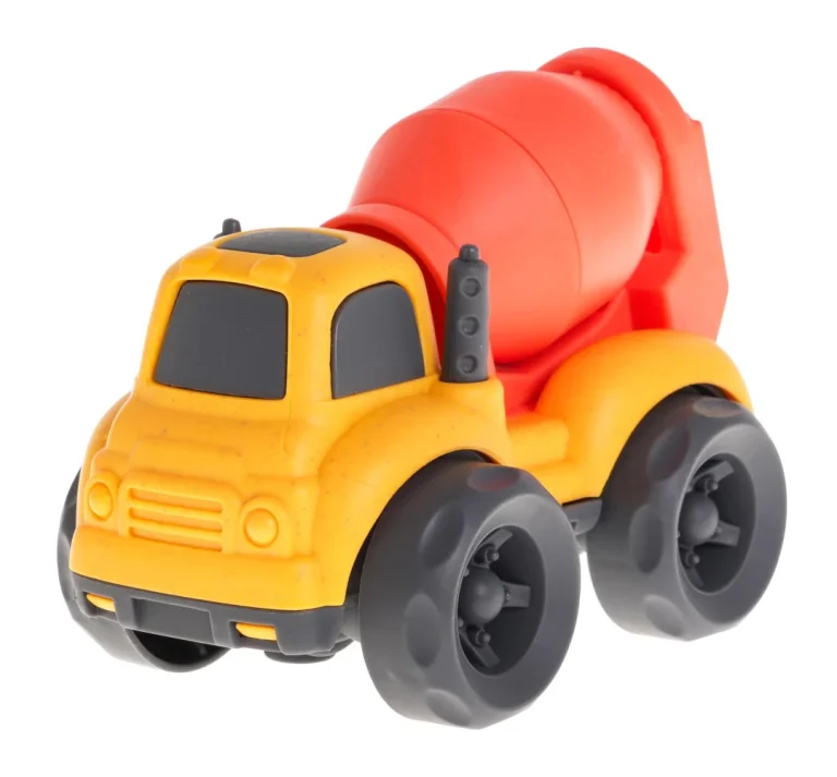 Set 4 Bioplastična Vozila + Avion 18m+ 6