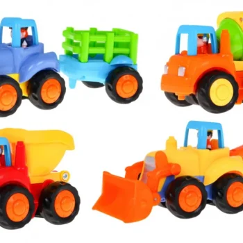 Set 4 Građevinska Vozila Push Go 18m+ 2