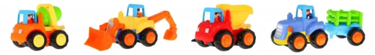 Set 4 Građevinska Vozila Push Go 18m+ 3