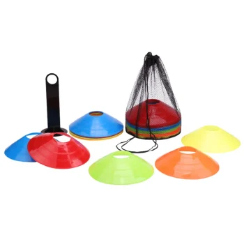 Set 50 čunjeva Za Trening Ø 19 Cm Sa Stalkom I Mrežom 2