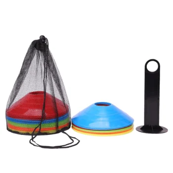 Set 50 čunjeva Za Trening Ø 19 Cm Sa Stalkom I Mrežom 3