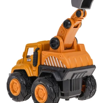 Set 6 Metalnih Građevinskih Vozila S Podlogom 3+ 11
