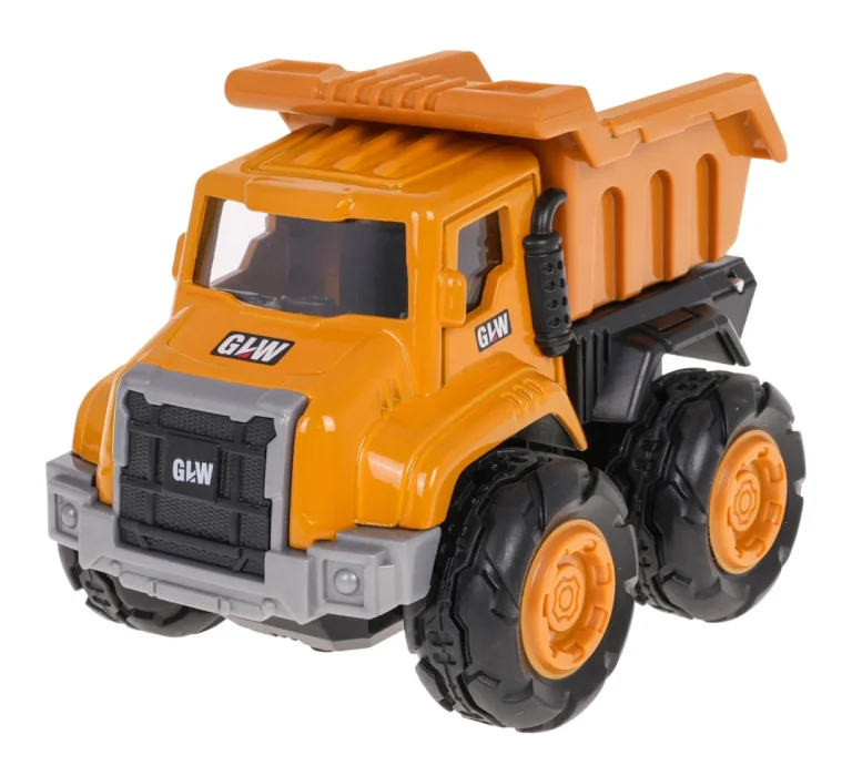 Set 6 Metalnih Građevinskih Vozila S Podlogom 3+ 6
