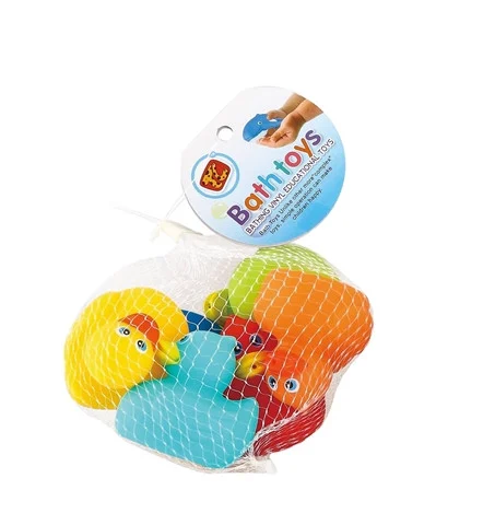 Set 6 šarenih Patkica Za Kupanje 3+ 1
