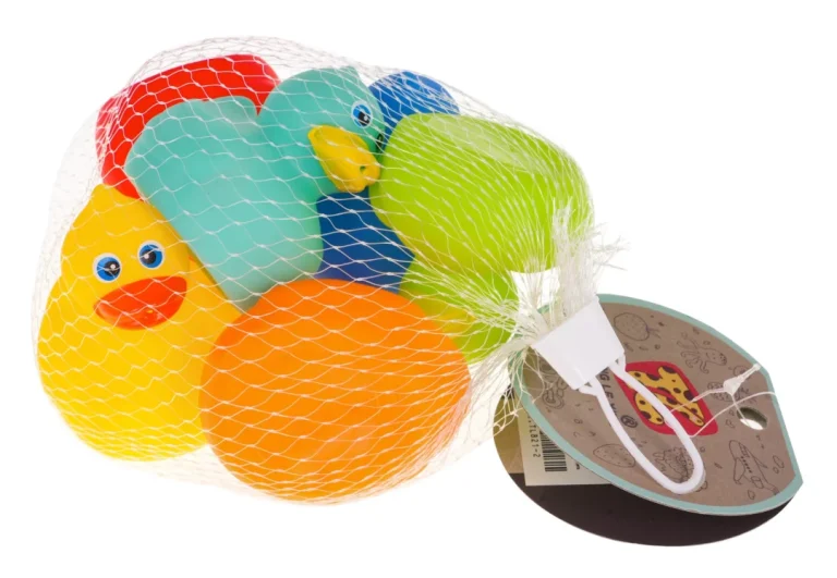 Set 6 šarenih Patkica Za Kupanje 3+ 11
