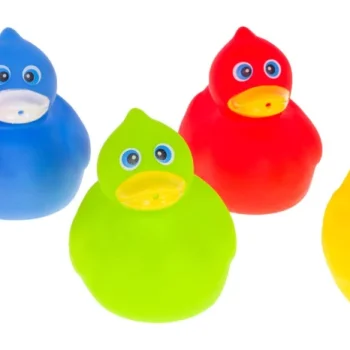 Set 6 šarenih Patkica Za Kupanje 3+ 4