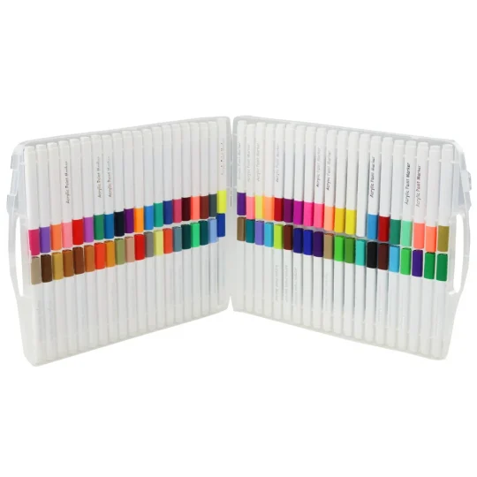Set Akrilnih Markera U Organizatoru 80 Kom 1