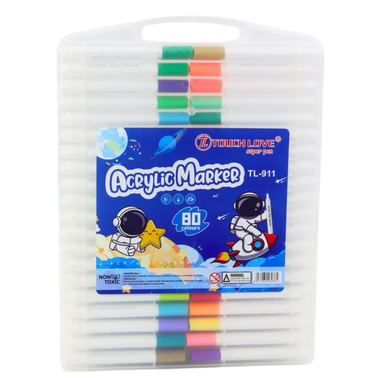 Set Akrilnih Markera U Organizatoru 80 Kom 4
