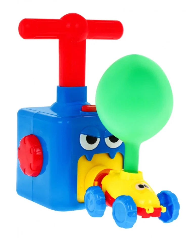 Set Autića Na Balonski Pogon 3+ Pumpa, 2 Autića, 4 Balona 6
