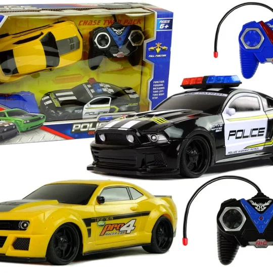 Set Automobila Na Daljinsko Upravljanje, Policijska Potjera, 1:24 1