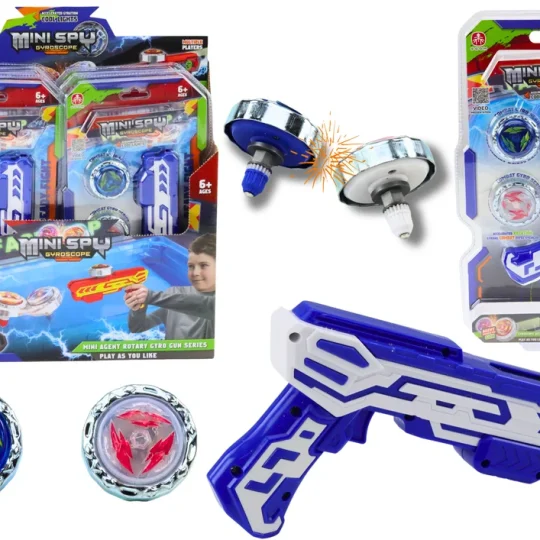 Set Bacača S 2 Metalna Diska, Plava Svjetla 1