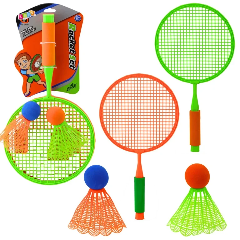 Set Badmintonskih Reketa 2 Reketa, 2 Pera I Loptica 1