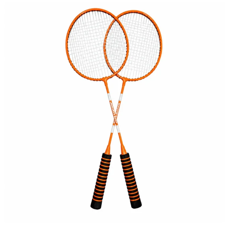 Set Badmintonskih Reketa S 3 šatora – Narančasta Navlaka 2