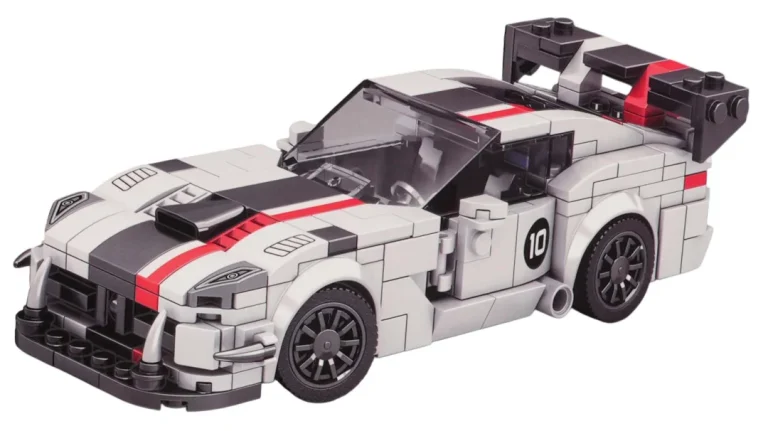 Set Bijelih Kockica Sportski Automobil Viper, 419 Dijelova 2