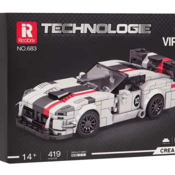 Set Bijelih Kockica Sportski Automobil Viper, 419 Dijelova 4