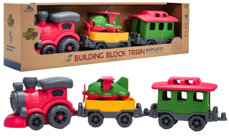 Set Bioplastičnog Vlaka I Vagona 1